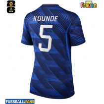 Frankreich Jules Kounde #5 Heimtrikot Frauen WM 2026 Kurzarm